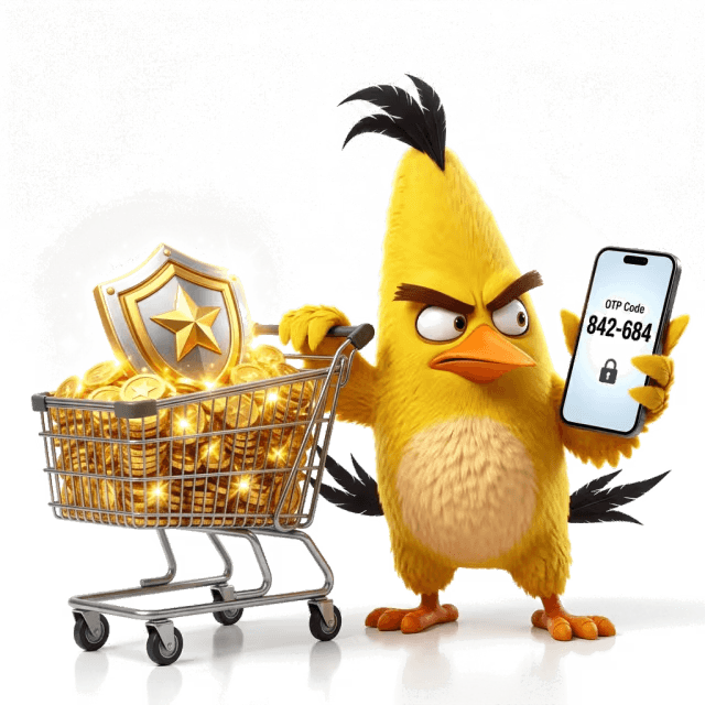 Chuck SuperFastOtp Mascot